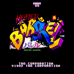 Heated Barrel (US) — Title screen