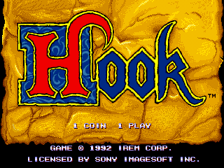 Hook (US) — Title screen