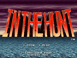 In the Hunt (World) — Title screen