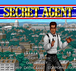 Sly Spy (US revision 4) — Title screen