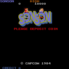 Son Son — Title screen