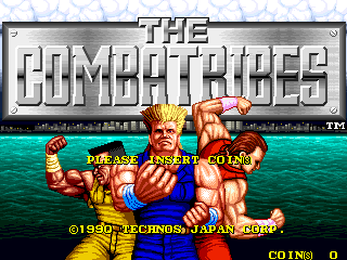 The Combatribes (US) — Title screen
