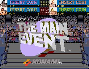 The Main Event (2 Players ver. X) — Title screen
