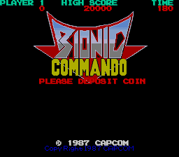 Top Secret (Euro) — Title screen