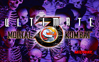 Ultimate Mortal Kombat 3 (rev 1.2) — Title screen