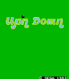 Up'n Down (315-5030) — Title screen