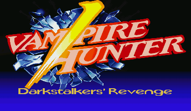 Vampire Hunter: Darkstalkers' Revenge (Euro 950316) — Title screen