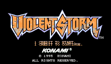 Violent Storm (ver EAC) — Title screen