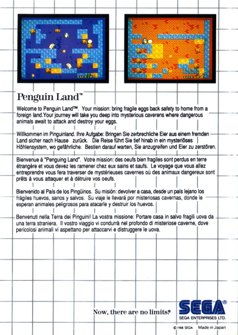 Penguin Land — Box back