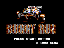 Buggy Run — Title screen