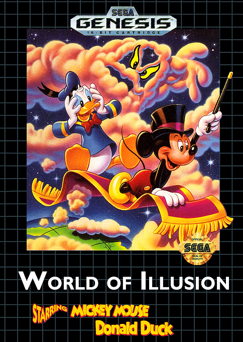 World of Illusion Starring Mickey Mouse and Donald Duck