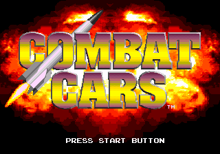 Combat Cars — Title screen