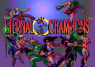 Eternal Champions — Title screen