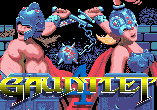 Gauntlet IV — Title screen