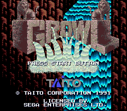 Growl — Title screen