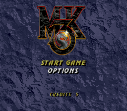 Mortal Kombat III — Title screen