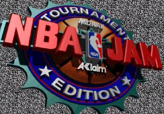 NBA Jam Tournament Edition — Title screen