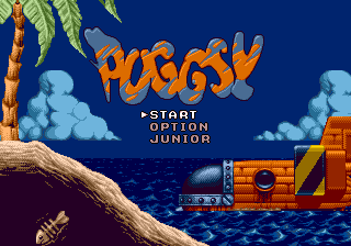 Puggsy — Title screen