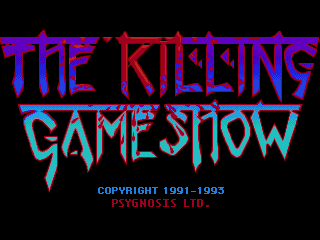 The Killing Game Show — Title screen