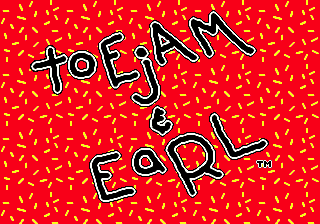 ToeJam & Earl — Title screen
