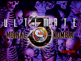 Ultimate Mortal Kombat 3 — Title screen
