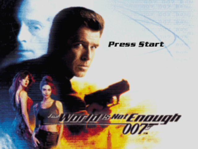 007 : The World is Not Enough — Title screen