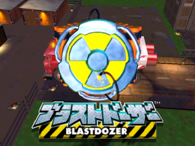 Blast Corps — Title screen