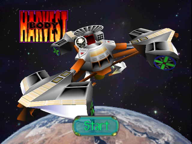 Body Harvest — Title screen