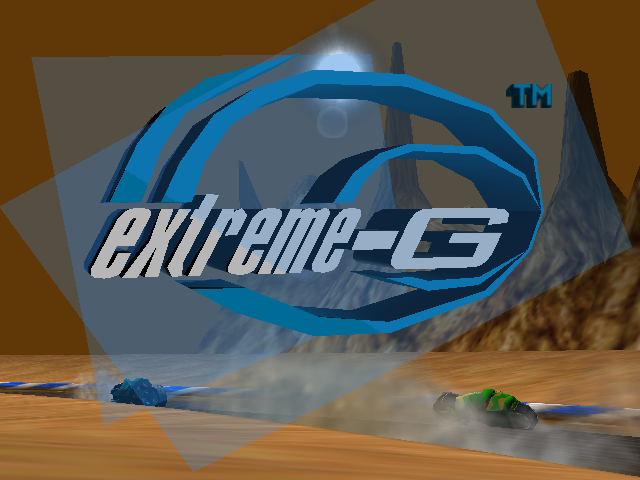 Extreme-G — Title screen