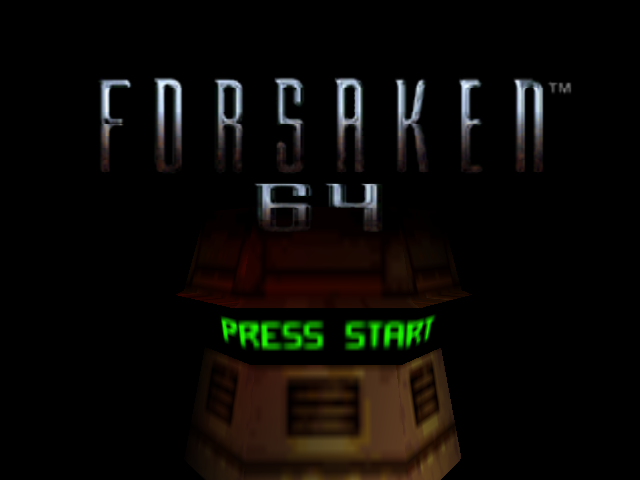 Forsaken 64 — Title screen