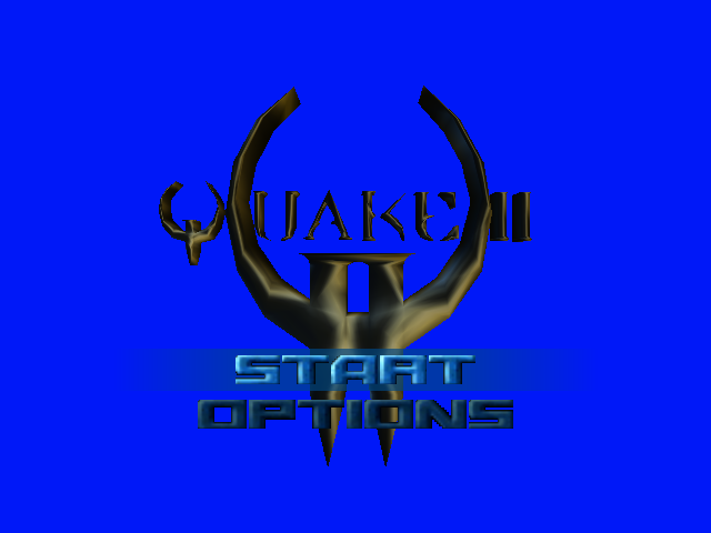 Quake II — Title screen