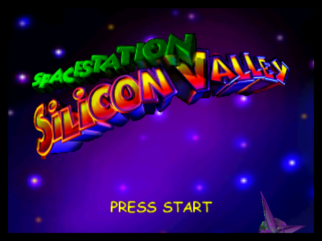 Space Station Silicon Valley — Title screen
