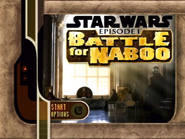 Star Wars : Episode I - Battle for Naboo — Title screen