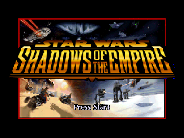 Star Wars : Shadows of the Empire — Title screen