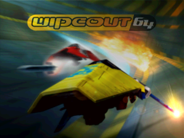 WipEout 64 — Title screen