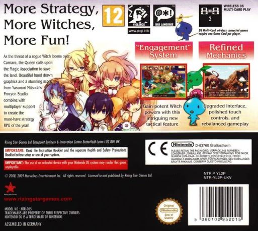 Luminous Arc 2 — Box back