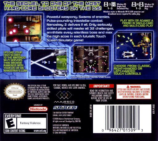 Nanostray 2 — Box back