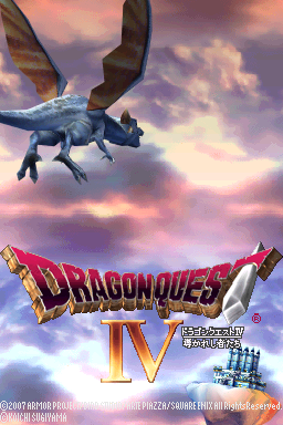 Dragon Quest IV : Chapters of the Chosen — Title screen