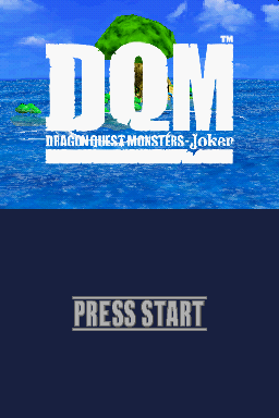 Dragon Quest Monsters - Joker — Title screen