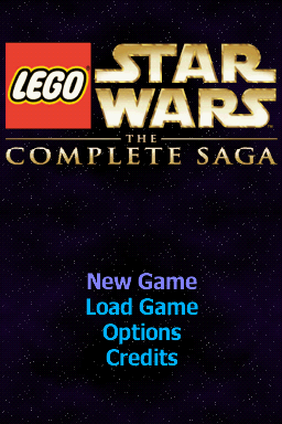 LEGO Star Wars : The Complete Saga — Title screen