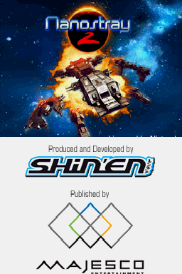 Nanostray 2 — Title screen