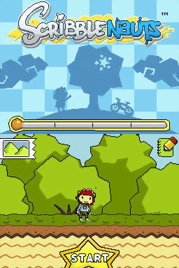 Scribblenauts — Title screen