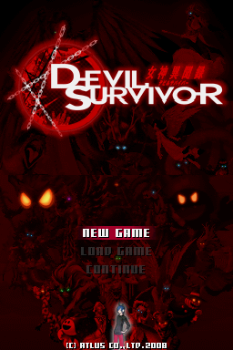 Shin Megami Tensei - Devil Survivor — Title screen