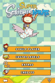 Super Scribblenauts — Title screen