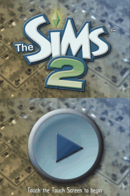 The Sims 2 — Title screen
