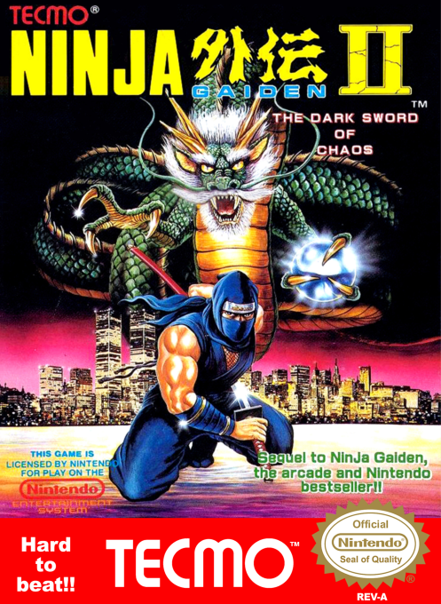 Ninja Gaiden II : The Dark Sword of Chaos