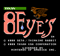 8 Eye's — Title screen