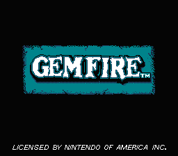 Gemfire — Title screen
