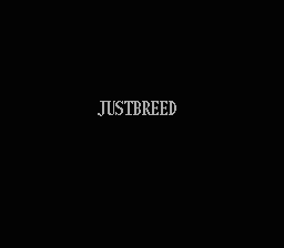 Just Breed — Title screen