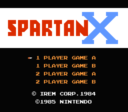 Kung Fu — Title screen